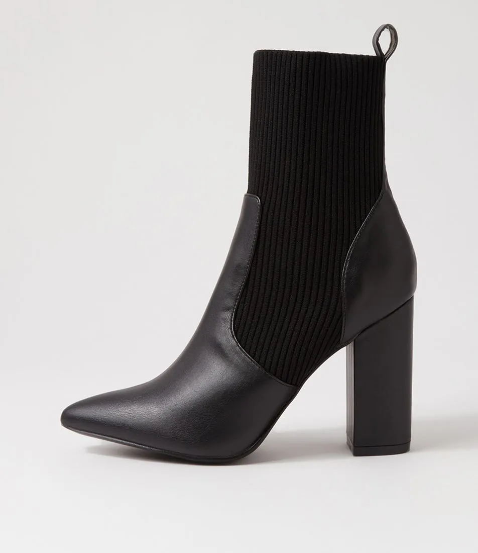 VERALI Dixie Black Ankle Boots