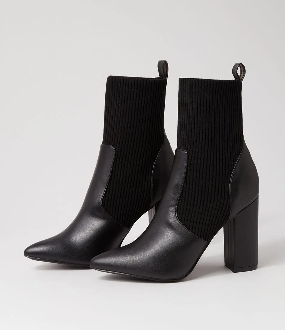 VERALI Dixie Black Ankle Boots