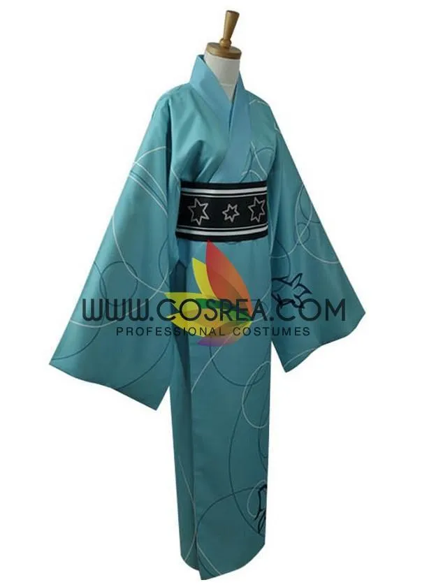 Vocaloid Project Diva Kaito Kimono Cosplay Costume