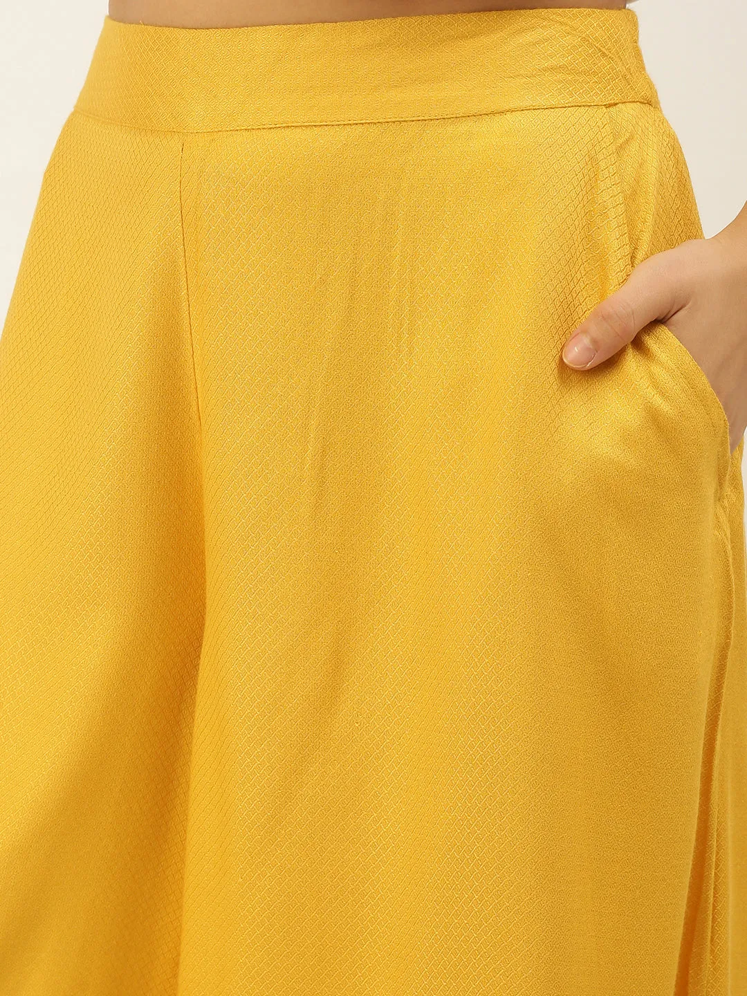 Women's Culottes Mustard