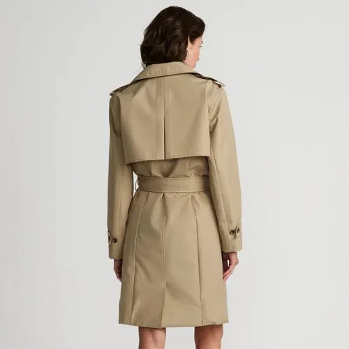 Women's Water Resistant Classic Trench Coat