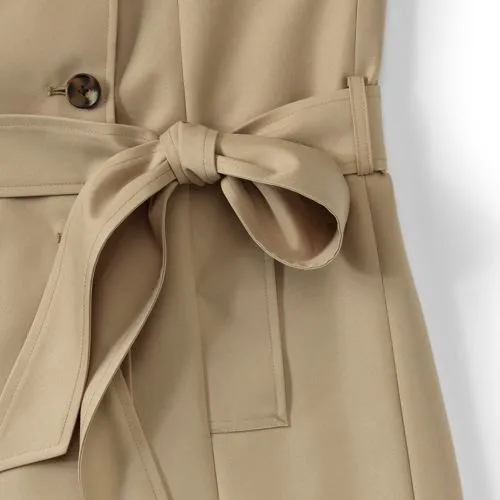 Women's Water Resistant Classic Trench Coat