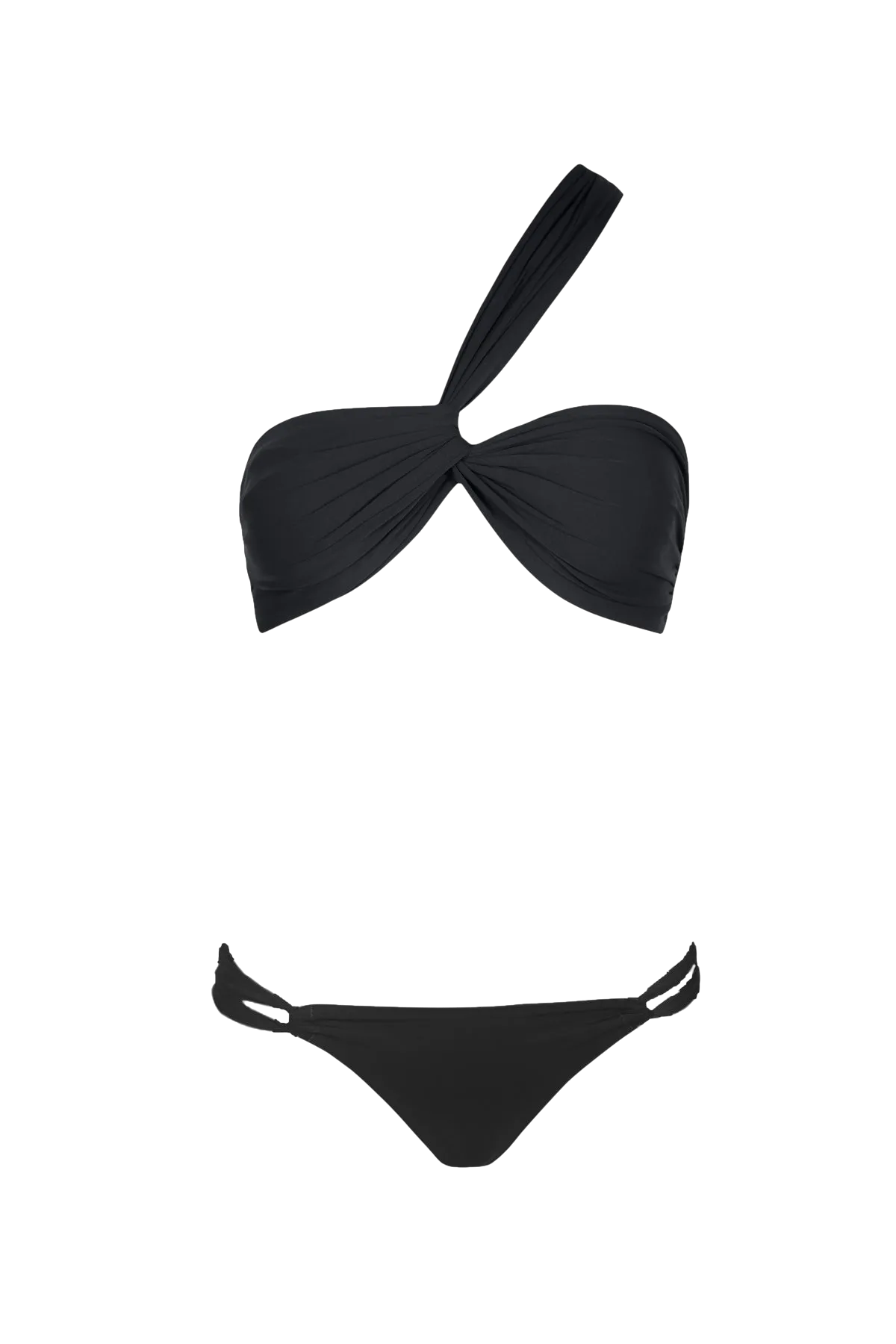 Wrap Bikini in Black - Top